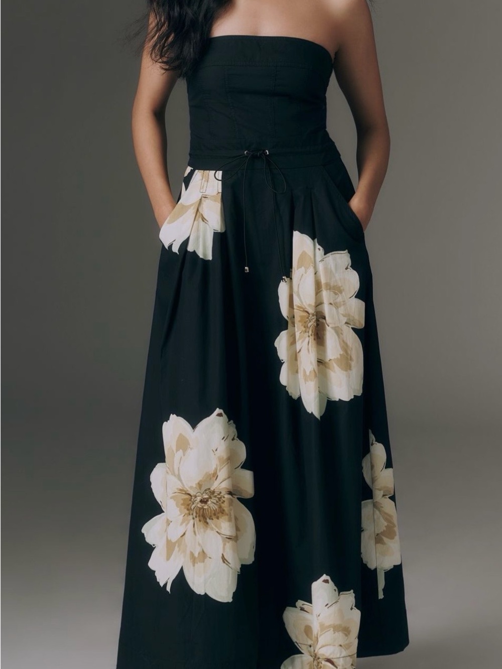 NWT- Maeve Strapless Waisted
Maxi Dress- XXS